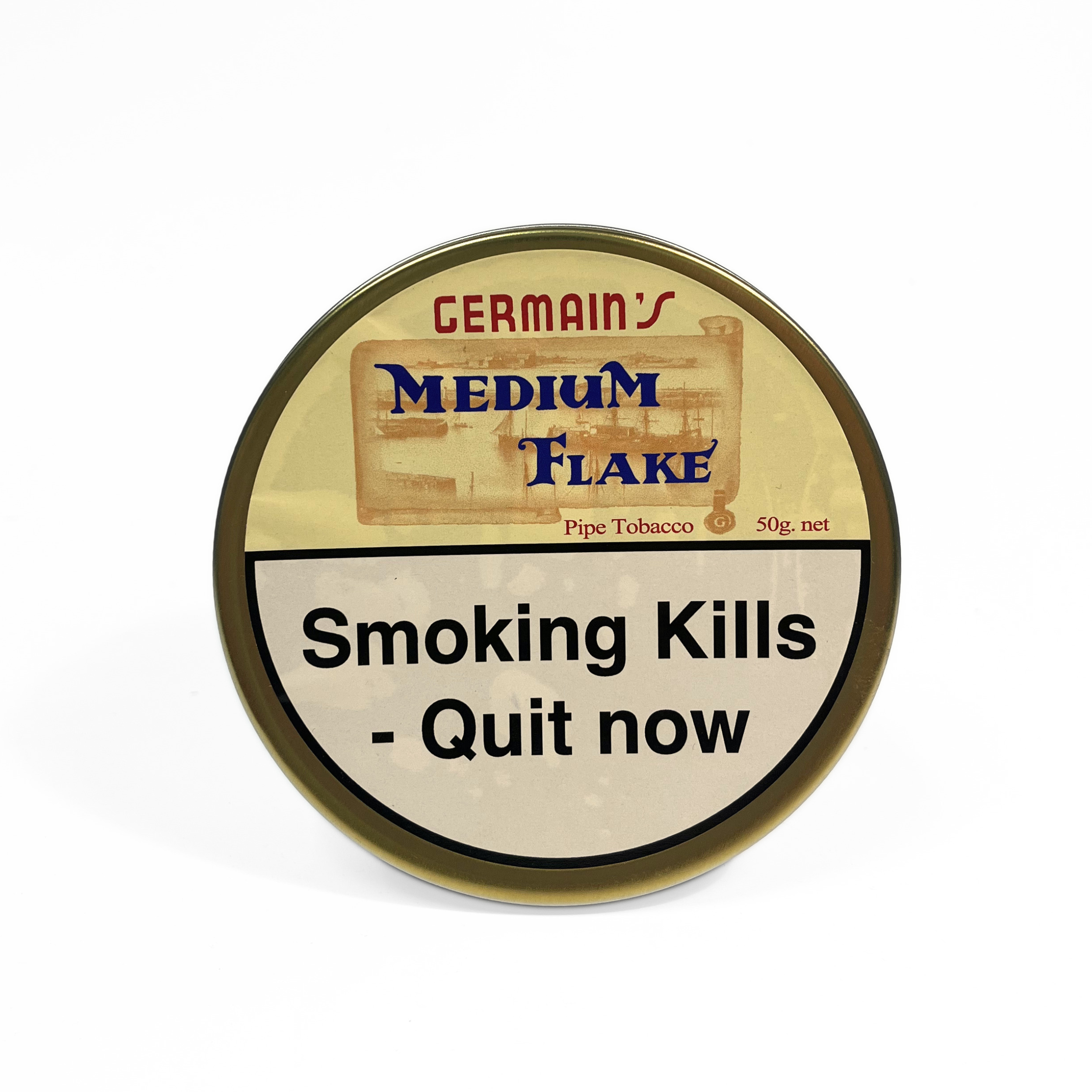 Germain's: Medium Flake | Pipe Tobacco (50g Tin)