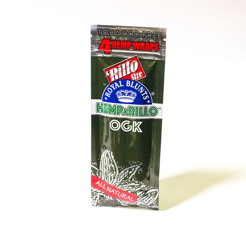Royal Blunts: 'Rillo Size Hemp Wraps | OGK (Pack Of 4)