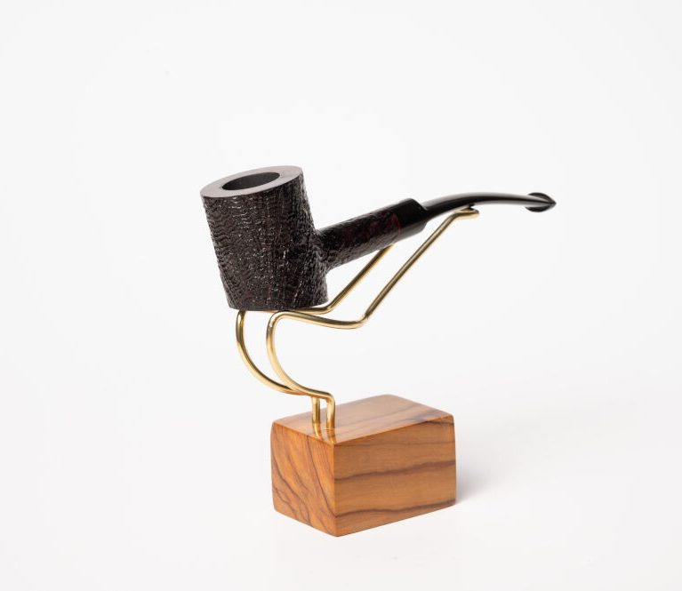 Parker - Sandblast Slight Bent Poker Pipe_TDS0101