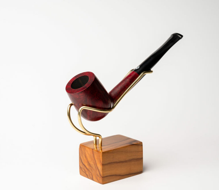 Parker - Smooth Red Finish Billiard Pipe