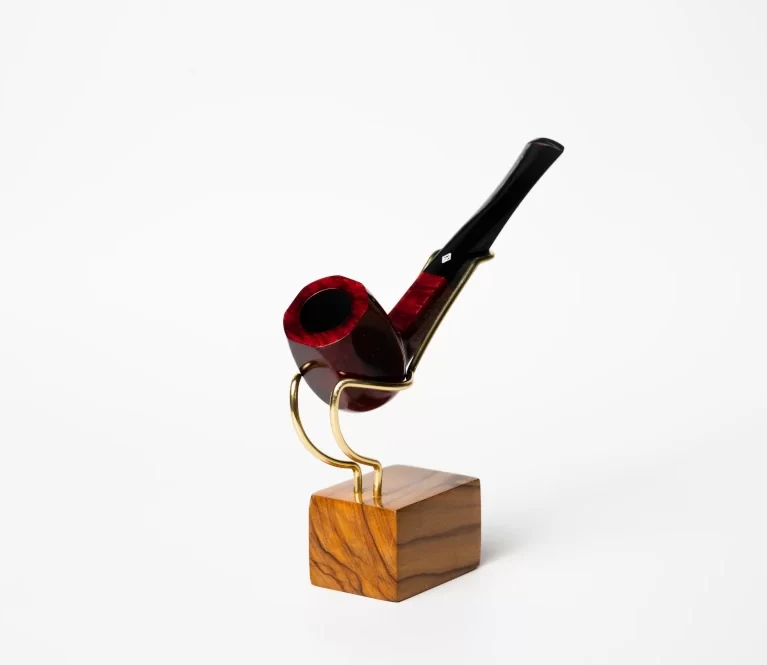 Parker - Red Smooth Straight Panel Pipe
