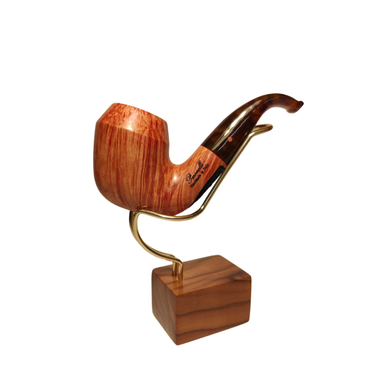 Paronelli - Half-Rustic Full Bent Bulldog Pipe