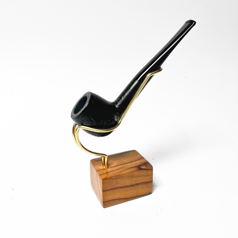 Cool & Sweet - Real Briar Sandblasted Straight Dublin Pipe (No Filter)