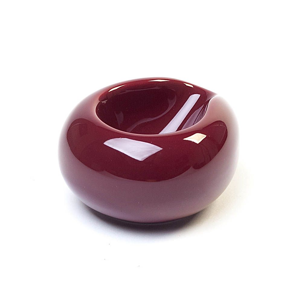 Savinelli - Goccia Ceramic Pipe Stand 'Bordo' Burgandy