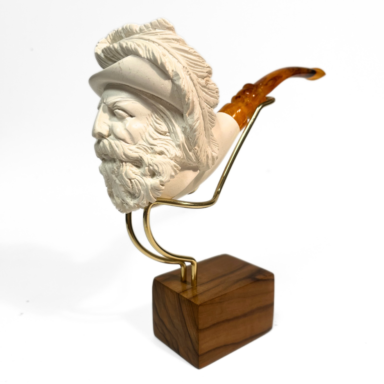 Turkish Block Meerschaum - Feathered Noble