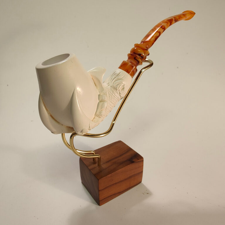 Turkish Block Meerschaum - Large Claw Pipe